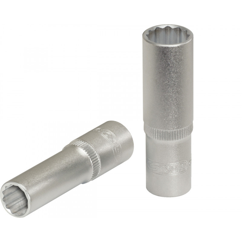 KS Tools Stecknuss 3/8" Antrieb, 12-kant, 17 Mm, Lang – Robuste Handwerkzeuge Aus Chrom Vanadium
