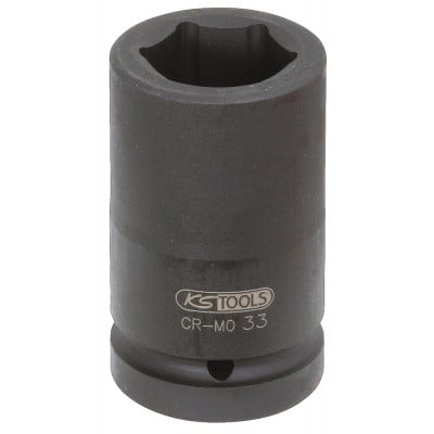 Douille longue à chocs 6 pans 1'', 22 mm KSTools | 515.1822