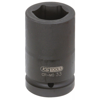 Douille longue à chocs 6 pans 1'', 29 mm KSTools | 515.1802