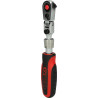 Cliquet téléscopique réversible 1/4'' à tête articulée, 72 dents KSTools | 914.1420