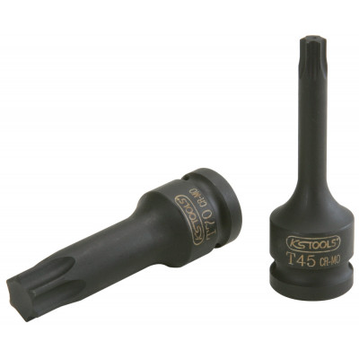 Douille tournevis à chocs longue TORX® 1/2'', T20 KSTools | 911.0995