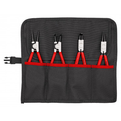 Trousse composée d'un jeu de 4 pinces pour circlips (Modèle 44 et 46) - KNIPEX | 00 19 56