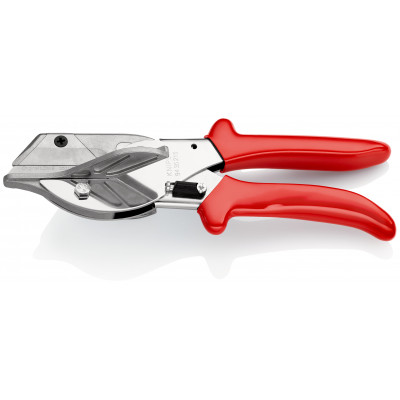 Pince coupante à onglet 215mm - Corps en acier chromé - Gainage PVC - EAN - KNIPEX | 94 35 215 EAN