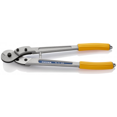 Coupe-câbles acier 445mm Ø10mm - Gainage PVC - KNIPEX | 95 71 445