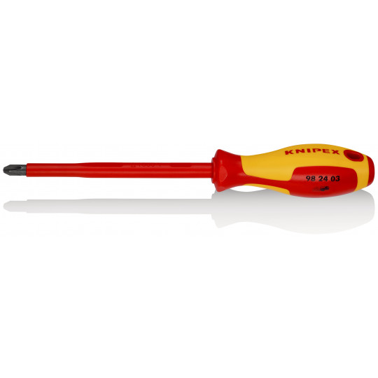 Tournevis Cruciforme BGS PH3 - Lame 200mm, Magnétique, Manche Ergonomique Bi-composants
