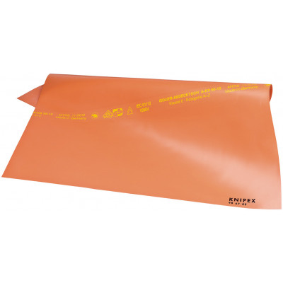 Nappe isolante en caoutchouc - 1000 x 1000 x 1mm - Isolation 1000V - KNIPEX | 98 67 10