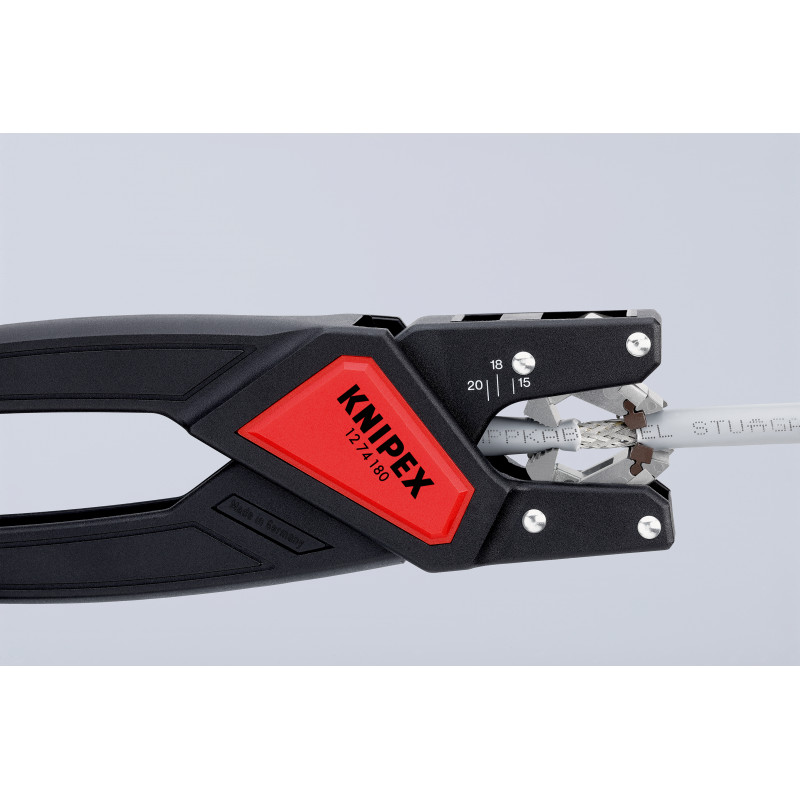 Pince à dénuder et coupe-câbles StriX® 1366180 Knipex