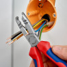 Pince à dégainer et à dénuder - 165mm - Gainage bi-matière - KNIPEX | 13 42 165