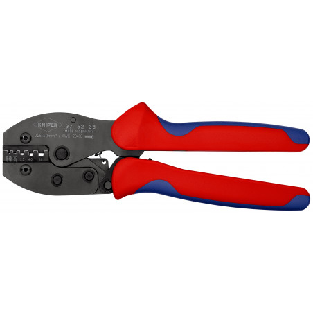 Pince à sertir PreciForce® - Pour embouts de câble 0,25-6 mm² - KNIPEX | 97 52 38