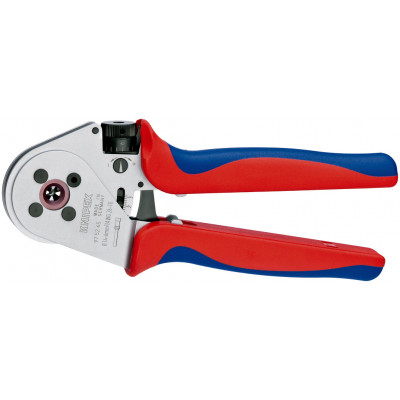 Pince à sertir 4 points - Pour contacts tournés - KNIPEX | 97 52 65 A