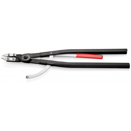 Pince pour circlips intérieurs Alésage de 122 à 300mm - 570mm - Epoxy noir - KNIPEX | 44 10 J5