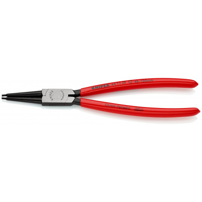Pince pour circlips intérieurs de 40 à 100mm - 225mm - Gainage PVC - KNIPEX | 44 11 J3