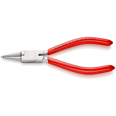 Pince pour circlips intérieurs de 8 à 13mm - 140mm - Gainage PVC Chromée - KNIPEX | 44 13 J0