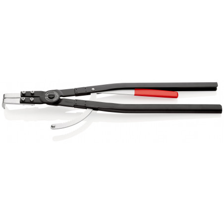 Pince pour circlips intérieurs de 252 à 400mm - 600mm à 90° - Epoxy noir - KNIPEX | 44 20 J61
