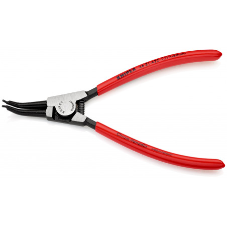 Pince pour circlips extérieurs coudée à 45° de 19 à 60mm - Gainage PVC - KNIPEX | 46 31 A22
