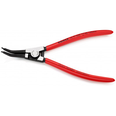 Pince pour circlips extérieurs coudée à 45° de 40 à 100mm - Gainage PVC - KNIPEX | 46 31 A32