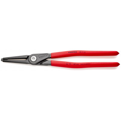 Pince pour circlips intérieurs de 85 à 140mm - 320mm - Gainage PVC - KNIPEX | 48 11 J4
