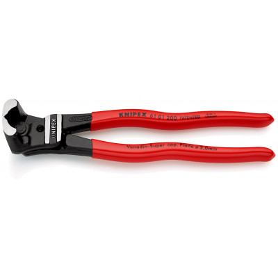 Pince coupante de devant démultipliée 200mm - Gainage PVC - 64HRC - KNIPEX | 61 01 200