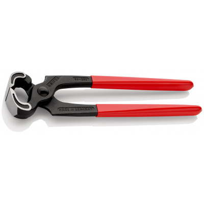 Tenaille de menuisier 250mm - Gainage PVC - Tête polie - 60 HRC - KNIPEX | 50 01 250
