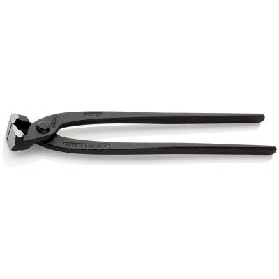Tenaille russe 280mm noire - Tête polie - Capacité de coupe 2,8mm - KNIPEX | 99 00 280