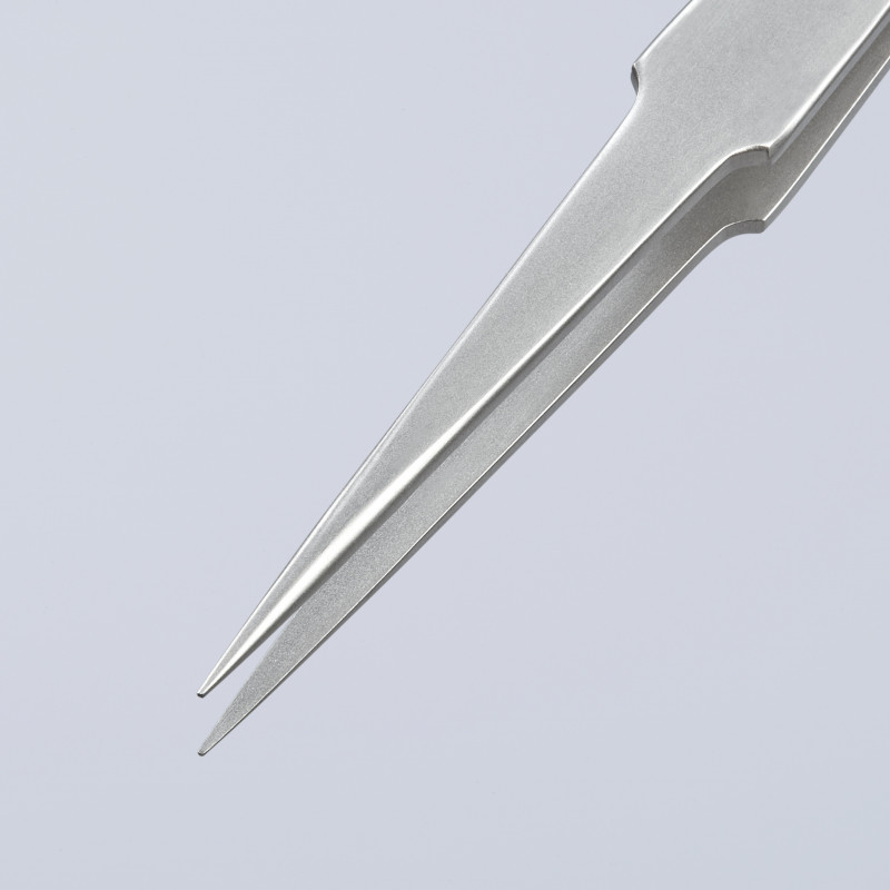 Brucelle de précision 135mm droite - Ultrafine - Acier inoxydable antimagnétique - KNIPEX | 92 22 13