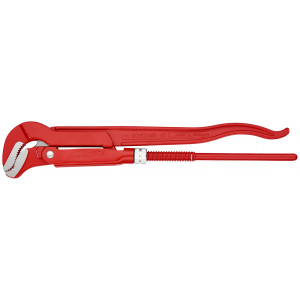 Clé serre-tubes 420mm à mâchoires coudées en "S" - Capacité 60mm - KNIPEX | 83 30 015
