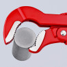 Clé serre-tubes 420mm à mâchoires coudées en "S" - Capacité 60mm - KNIPEX | 83 30 015