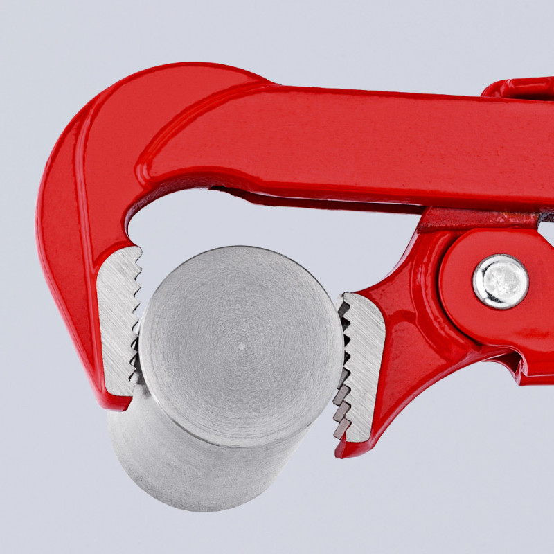 Clé serre-tubes 650mm avec mâchoires coudées à 90° - Capacité 10 à 105mm - KNIPEX | 83 10 030