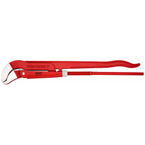Clé serre-tubes 680mm à mâchoires coudées en "S" - Capacité 10 - 120mm - KNIPEX | 83 30 030