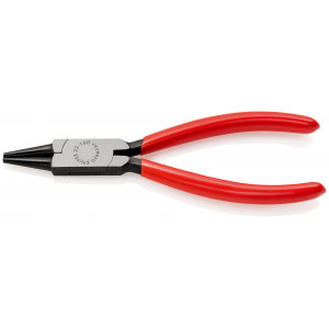 Pince à becs courts et ronds - 160mm - Gainage PVC - Tête polie - KNIPEX | 22 01 160