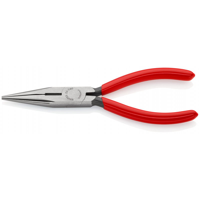 KNIPEX 19 03 130 Pince à Becs Ronds Avec Tranchant Pince D 39 Orfevre Chromee Gainees En Plastique 130 Mm