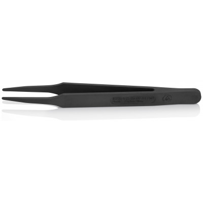 Pince brucelle en plastique 115mm ESD - KNIPEX | 92 09 01 ESD