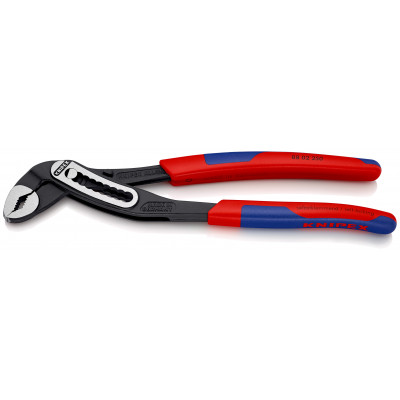 Pince multiprise Alligator® 250mm - Gainage bi-matière - KNIPEX | 88 02 250