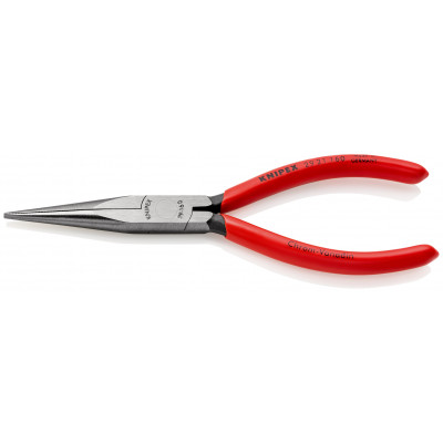 Pince pour téléphone à becs demi-ronds - 160mm - Gainage PVC - Tête polie - KNIPEX | 29 21 160