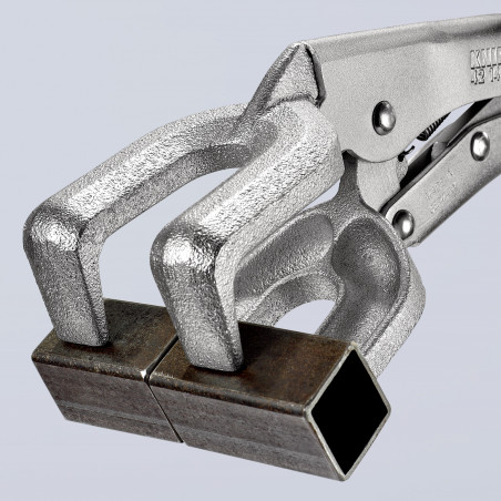 Pince-étau à souder - 280mm - Zinguée brillante - Capacité 65mm - KNIPEX | 42 14 280