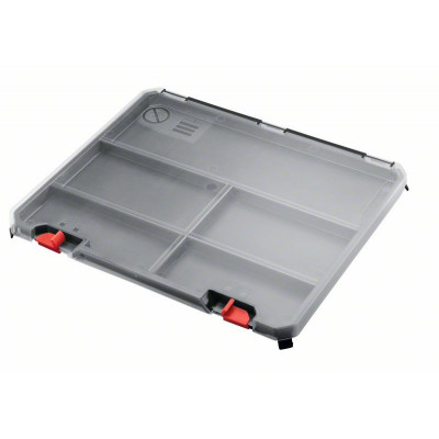 Boîte de rangement - Lidbox Vitrine de rangement pour boite à outils SystemBox - BOSCH | 1 600 A01 9CG