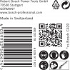 25 disques abrasifs excentriques bois et peinture net M480 EXPERT Ø225 G120 - BOSCH | 2 608 900 709