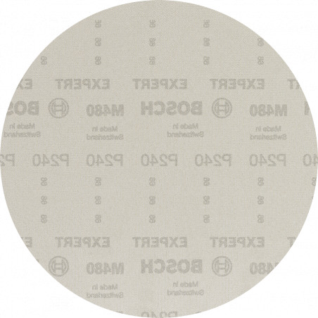 25 disques abrasifs excentriques bois et peinture net M480 EXPERT Ø225 G240 - BOSCH | 2 608 900 713
