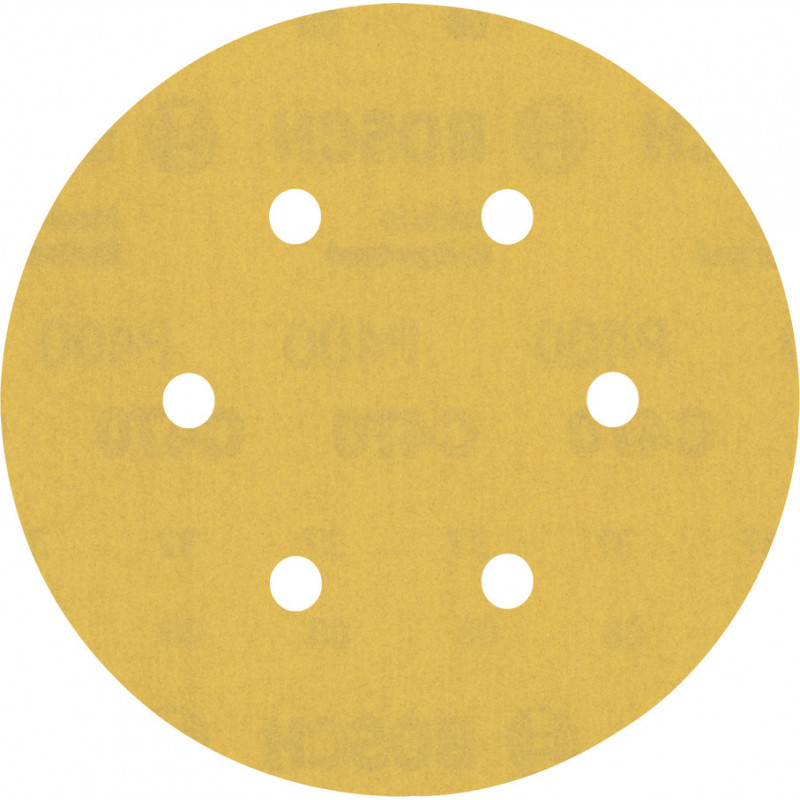 5 Disques abrasifs excentriques bois et peinture C470 EXPERT Ø150 mm G400 - BOSCH | 2 608 900 821