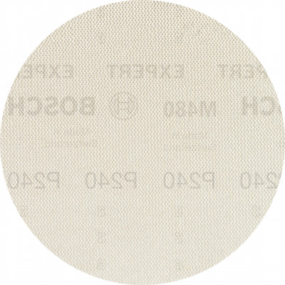 5 disques abrasifs excentriques bois et peinture net M480 EXPERT Ø125 G240 - BOSCH | 2 608 900 677