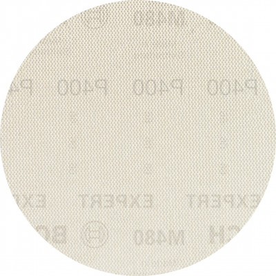 5 disques abrasifs excentriques bois et peinture net M480 EXPERT Ø125 G400 - BOSCH | 2 608 900 679