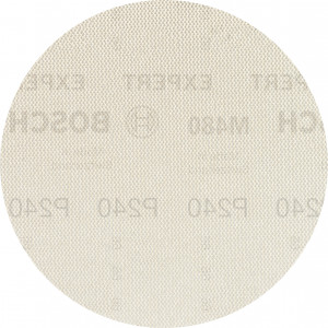 5 disques abrasifs excentriques bois et peinture net M480 EXPERT Ø150 G240 - BOSCH | 2 608 900 695