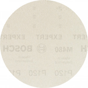 50 disques abrasifs excentriques bois et peinture net M480 EXPERT Ø125 G120 - BOSCH | 2 608 900 682