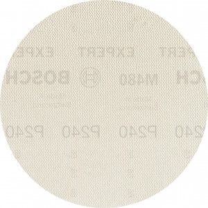 50 disques abrasifs excentriques bois et peinture net M480 EXPERT Ø125 G240 - BOSCH | 2 608 900 686