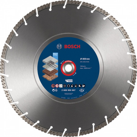 Disque diamant Multi-materiaux EXPERT 400x20/25.40x3.3x15mm - BOSCH | 2 608 900 667