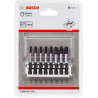 Kit 8 Embouts de vissage qualité Impact T15 2xT20 2xT25 2xT30 T40 50 mm - BOSCH | 2 608 522 329