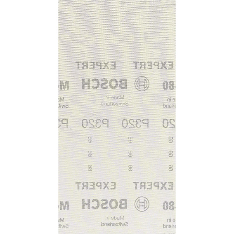 10 feuilles abrasives rectangul. bois et peinture net M480 EXPERT 115X230mm G320 - BOSCH | 2 608 900 768