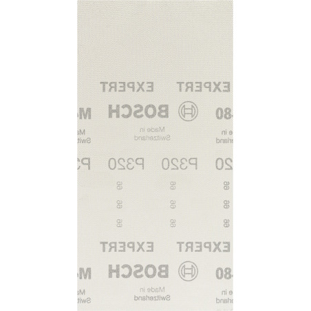 10 feuilles abrasives rectangul. bois et peinture net M480 EXPERT 115X230mm G320 - BOSCH | 2 608 900 768