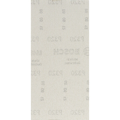 10 feuilles abrasives rectangul. bois et peinture net M480 EXPERT 93X186mm G320 - BOSCH | 2 608 900 750