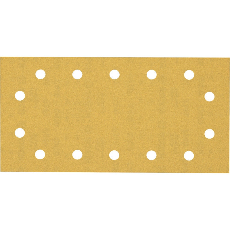 50 feuilles abrasives rectangulaire bois et peinture C470 EXPERT 115x230mm G240 - BOSCH | 2 608 900 948